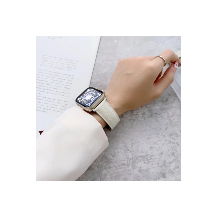 Newface Apple Watch 42mm KR414 Daks Deri Kordon