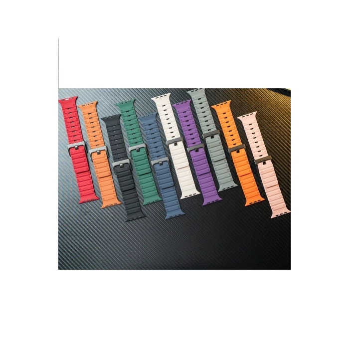 Newface Apple Watch 42mm Magnus Mıknatıslı Silikon Kordon