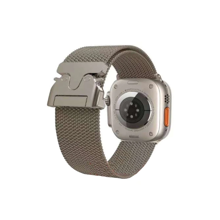 Newface Apple Watch 42mm Milano Metal Kordon - Desert