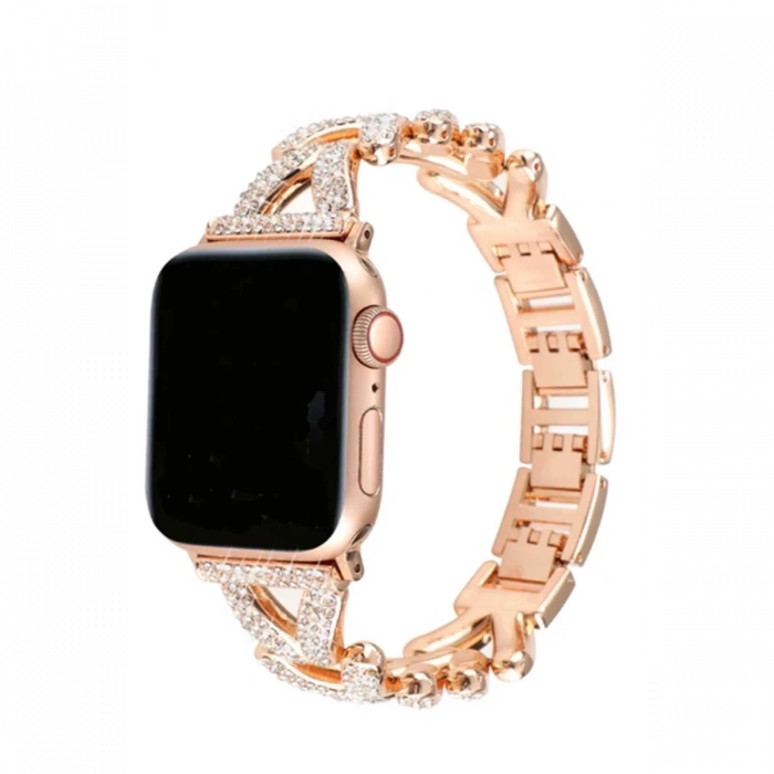 Newface Apple Watch 42mm Node Taşlı Kordon
