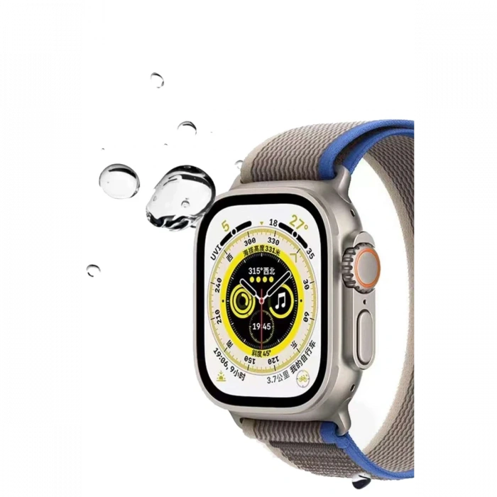 Apple Watch 42mm Trail Kordon - Sarı-Bej