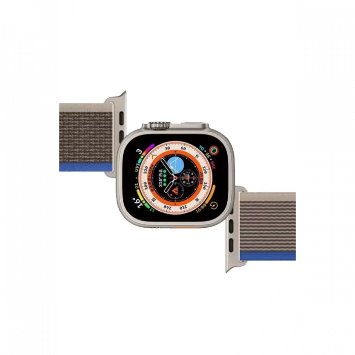 Apple Watch 42mm Trail Kordon - Sarı-Bej