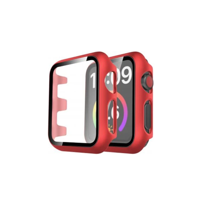 Newface Apple Watch 44mm Camlı Kasa Ekran Koruyucu