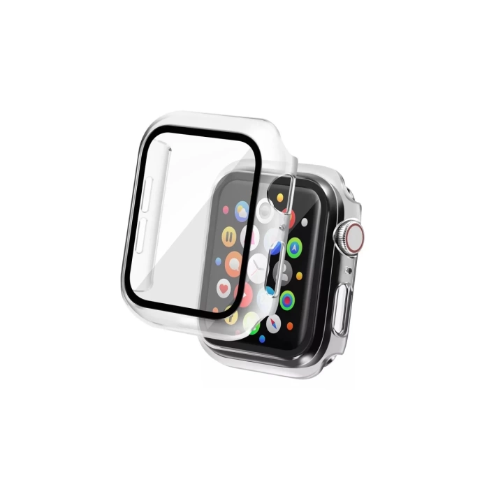 Newface Apple Watch 44mm Camlı Kasa Ekran Koruyucu