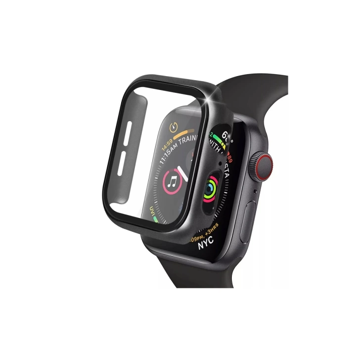 Newface Apple Watch 44mm Camlı Kasa Ekran Koruyucu