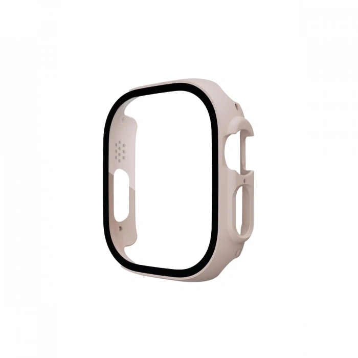 Newface Apple Watch Ultra 49mm Desert Camlı Kasa Ekran Koruyucu