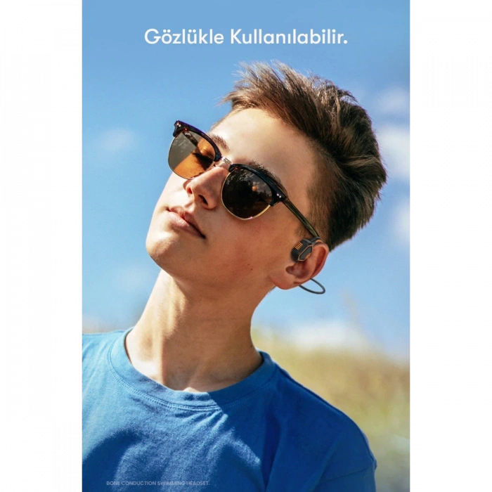 Newface AS9 Suya Dayanıklı Bluetooth Kulaklık - Siyah