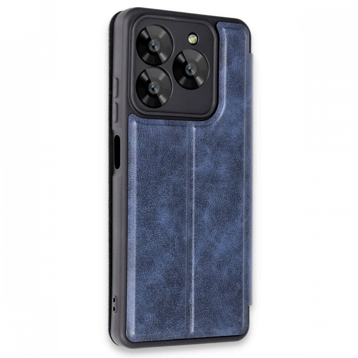 Newface General Mobile Era 30 Kılıf Flip Cover - Lacivert