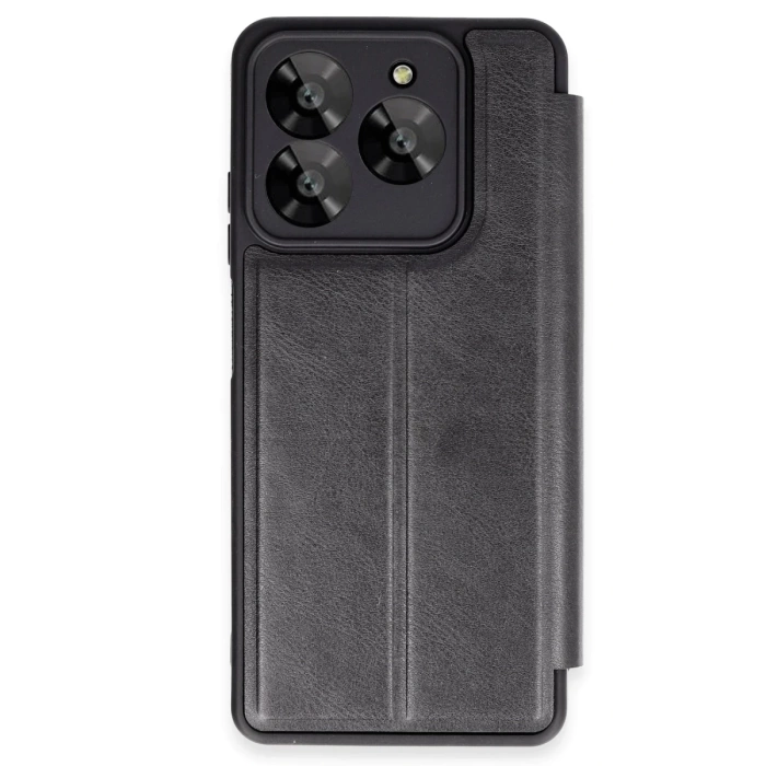 Newface General Mobile Era 30 Kılıf Flip Cover - Siyah
