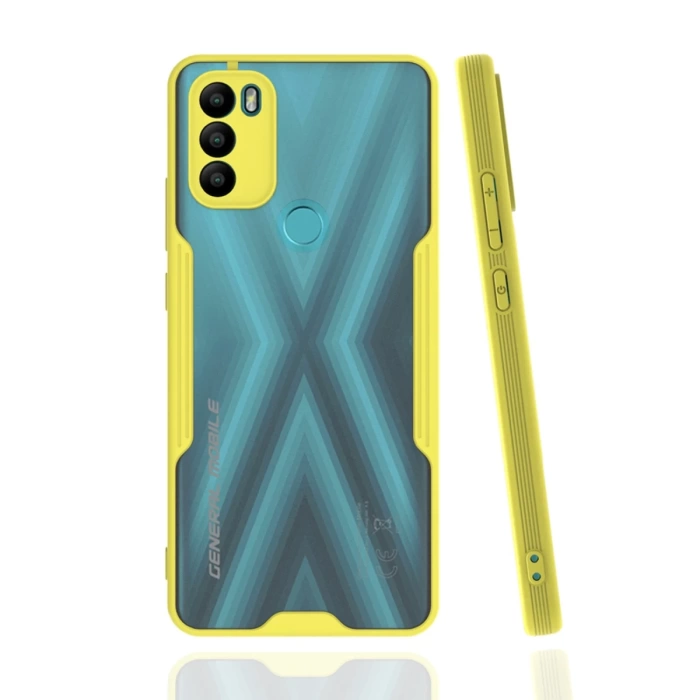 Newface General Mobile GM 21 Plus Kılıf Platin Silikon