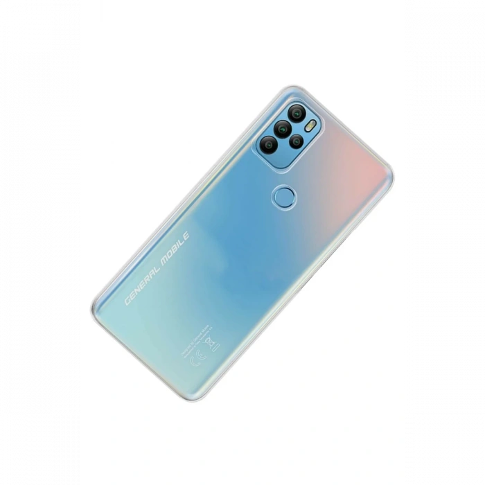 Newface General Mobile GM 21 Pro Kılıf Lüx Şeffaf Silikon