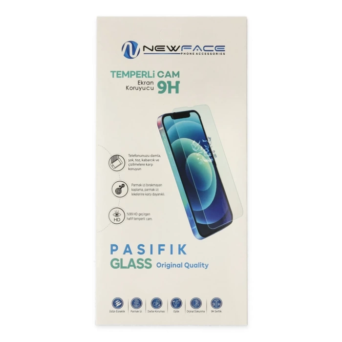Newface General Mobile GM 22 Pro Pasifik Cam Ekran Koruyucu