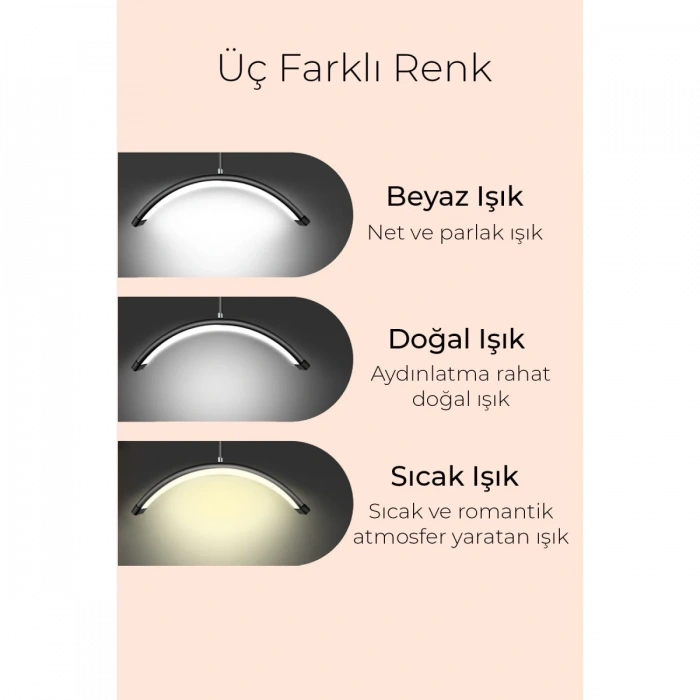 Newface HD-M6X 58cm Güzellik Bakım Işığı - Siyah