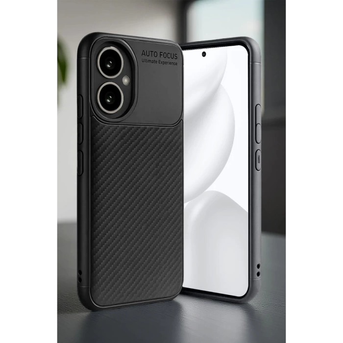 Newface Honor 400 Kılıf Auto Focus Karbon Kapak