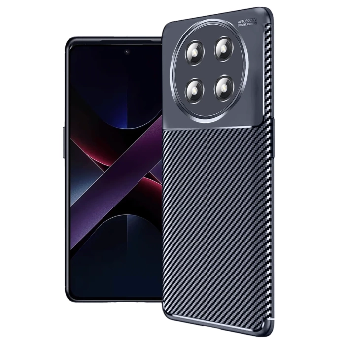 Newface Honor Magic 7 Lite Kılıf Auto Focus Karbon Kapak