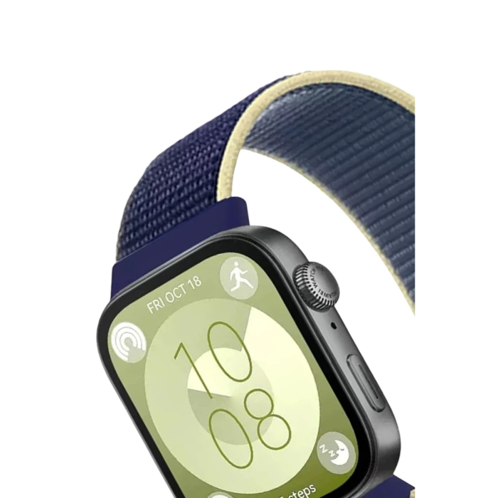 Newface Huawei Fit 4 Hasırlı Cırtcırtlı Kordon