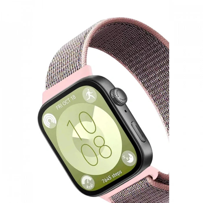 Newface Huawei Fit 4 Hasırlı Cırtcırtlı Kordon