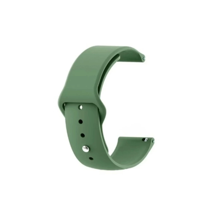 Newface Huawei GT4 41mm 18mm Klasik Kordon - Haki Yeşil