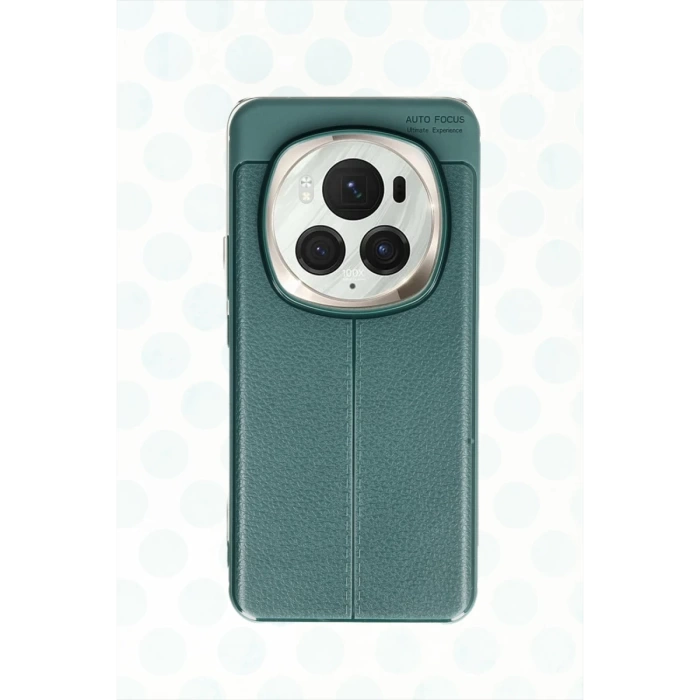 Newface Huawei Honor Magic 6 Pro Kılıf Auto Focus Kapak - Koyu Yeşil