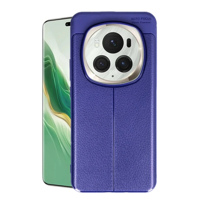 Newface Huawei Honor Magic 6 Pro Kılıf Auto Focus Kapak - Lacivert