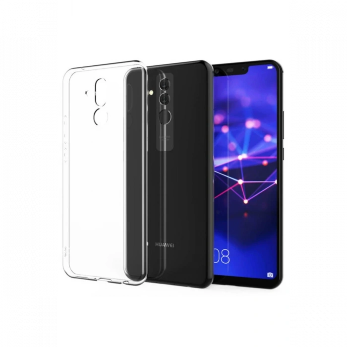 Newface Huawei Mate 20 Lite Kılıf Lüx Şeffaf Silikon
