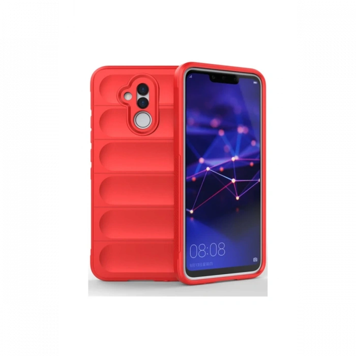 Newface Huawei Mate 20 Lite Kılıf Optimum Silikon - Kırmızı
