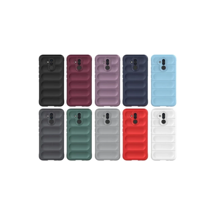 Newface Huawei Mate 20 Lite Kılıf Optimum Silikon - Kırmızı