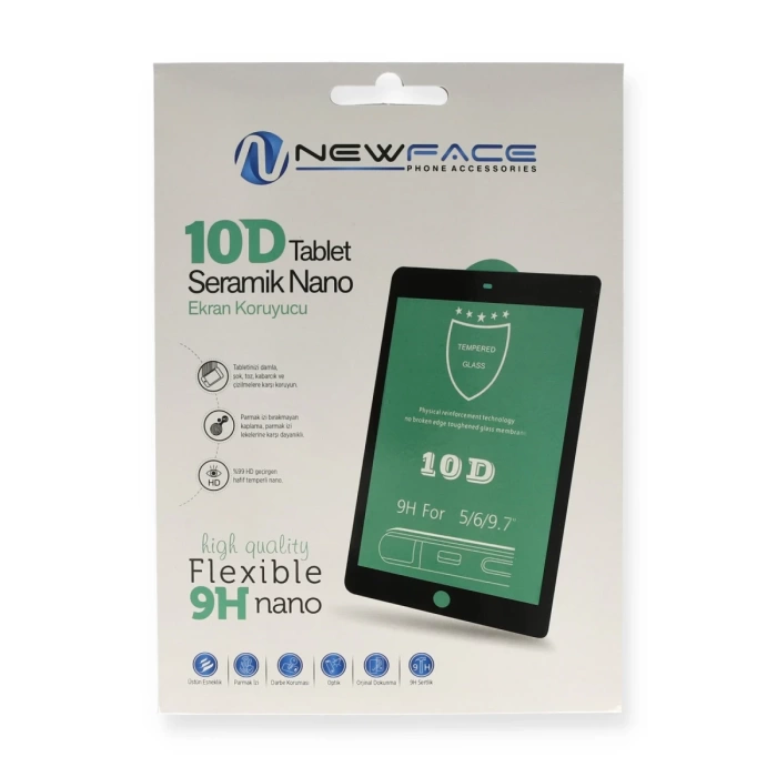 Newface Huawei MediaPad T3 10 / 9.6 Tablet 10D Seramik Nano