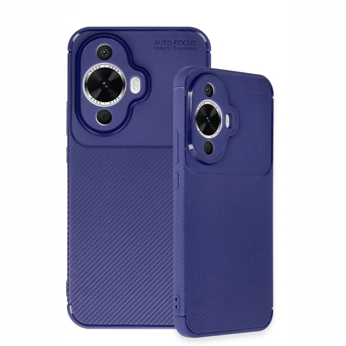 Newface Huawei Nova 12S Kılıf Auto Focus Karbon Kapak
