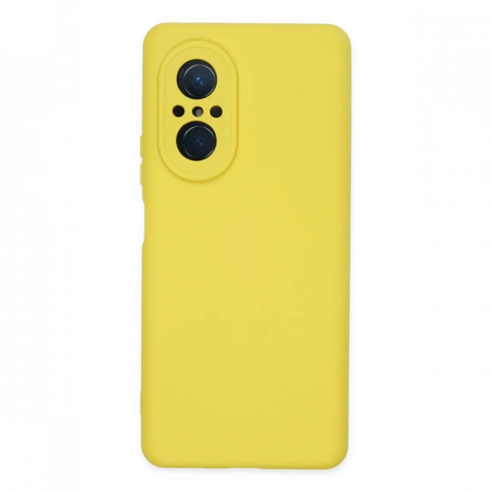 Newface Huawei Nova 9 SE Kılıf Nano içi Kadife Silikon