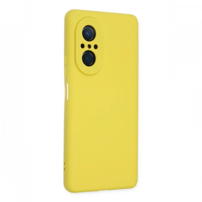 Newface Huawei Nova 9 SE Kılıf Nano içi Kadife Silikon
