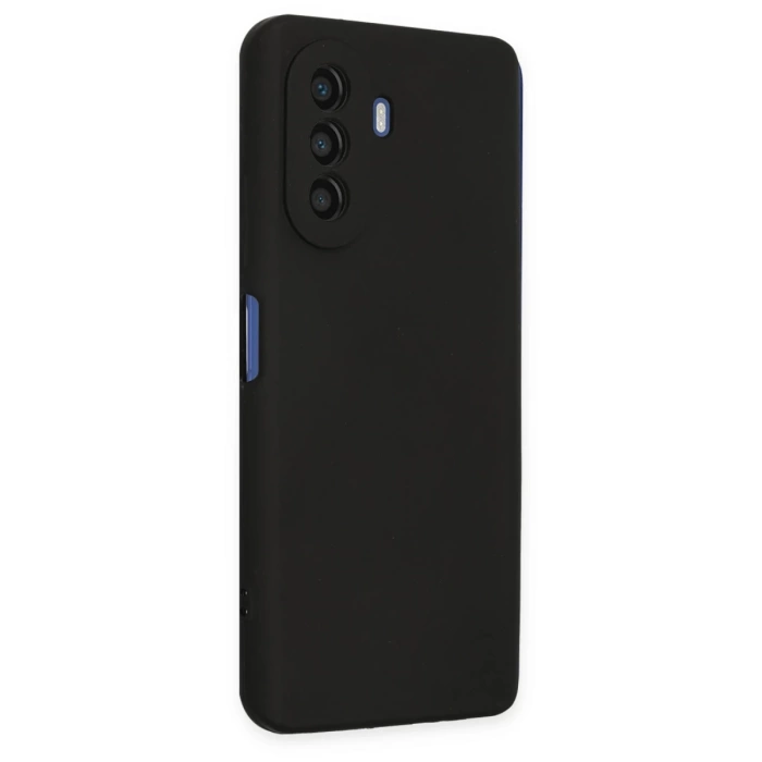 Newface Huawei Nova Y70 Kılıf First Silikon - Siyah