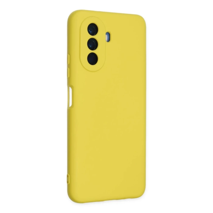 Newface Huawei Nova Y70 Kılıf Nano içi Kadife Silikon