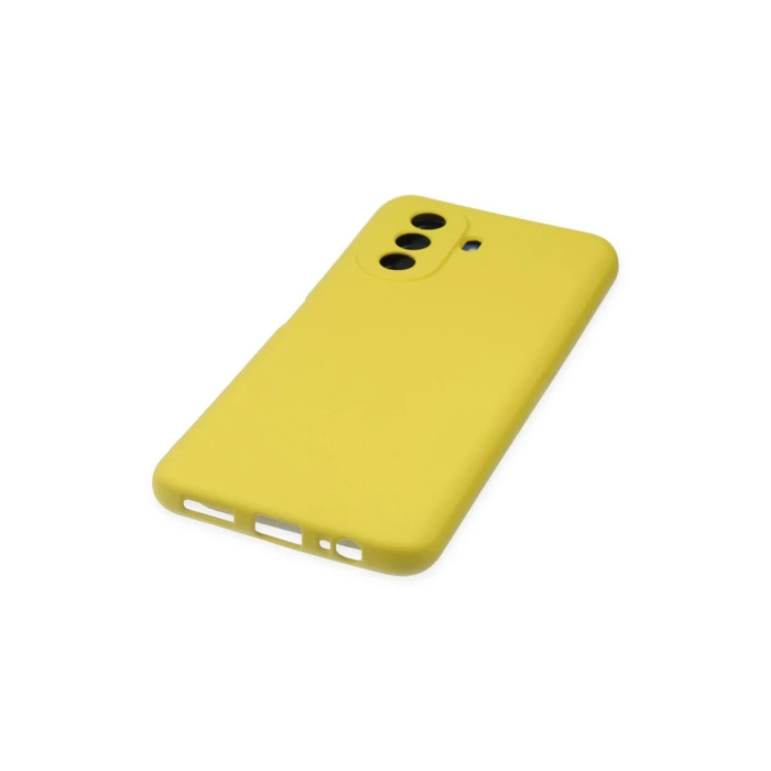 Newface Huawei Nova Y70 Kılıf Nano içi Kadife Silikon