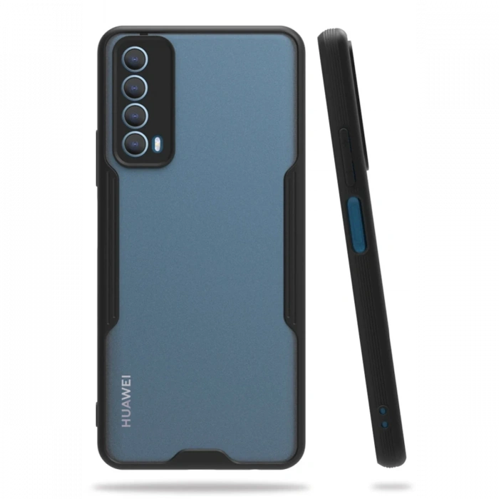 Newface Huawei P Smart 2021 Kılıf Platin Silikon