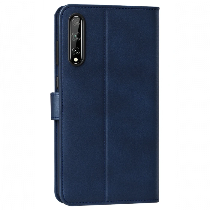 Newface Huawei P Smart S Kılıf Trend S Plus Kapaklı Kılıf - Lacivert