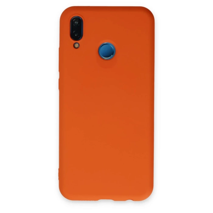 Newface Huawei P20 Lite Kılıf Nano içi Kadife Silikon