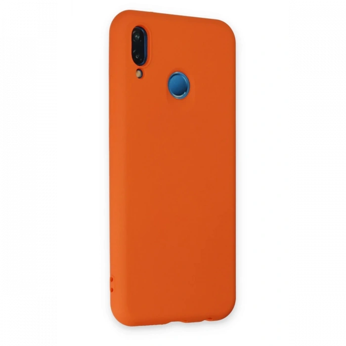 Newface Huawei P20 Lite Kılıf Nano içi Kadife Silikon