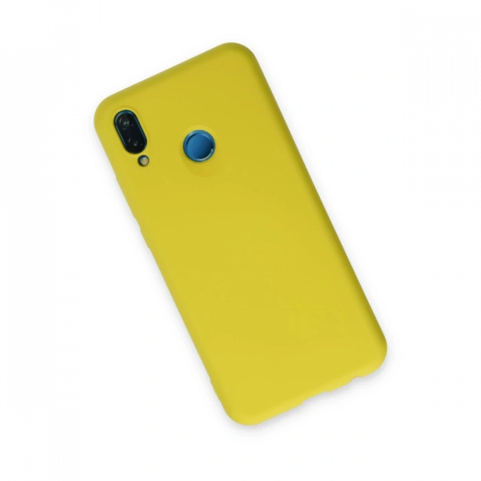 Newface Huawei P20 Lite Kılıf Nano içi Kadife Silikon