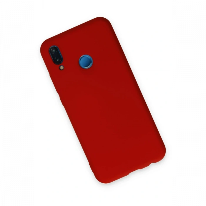 Newface Huawei P20 Lite Kılıf Nano içi Kadife Silikon