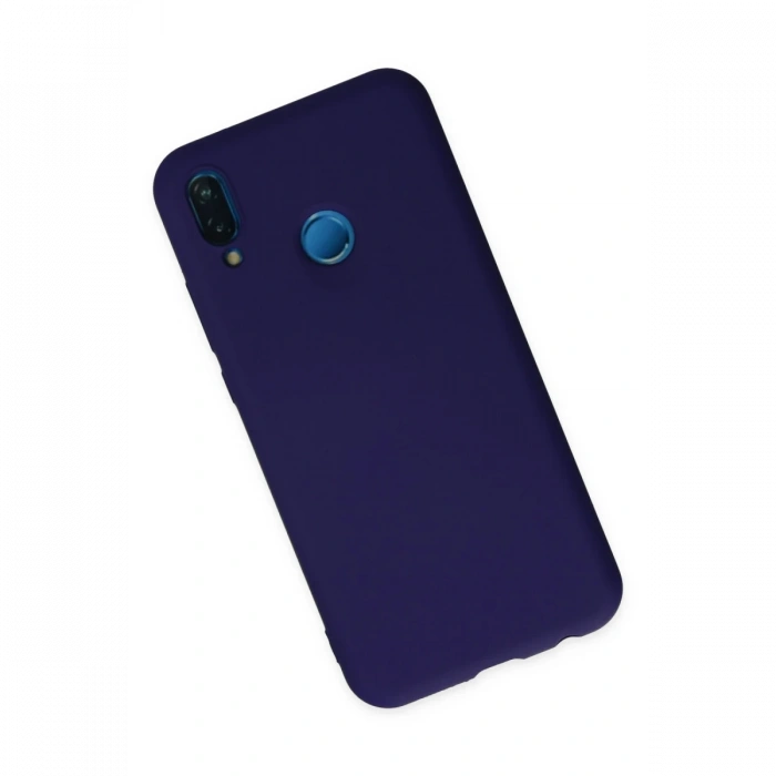 Newface Huawei P20 Lite Kılıf Nano içi Kadife Silikon