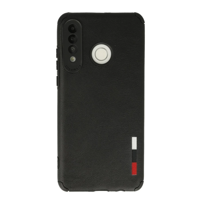 Newface Huawei P30 Lite Kılıf Loop Deri Silikon - Siyah