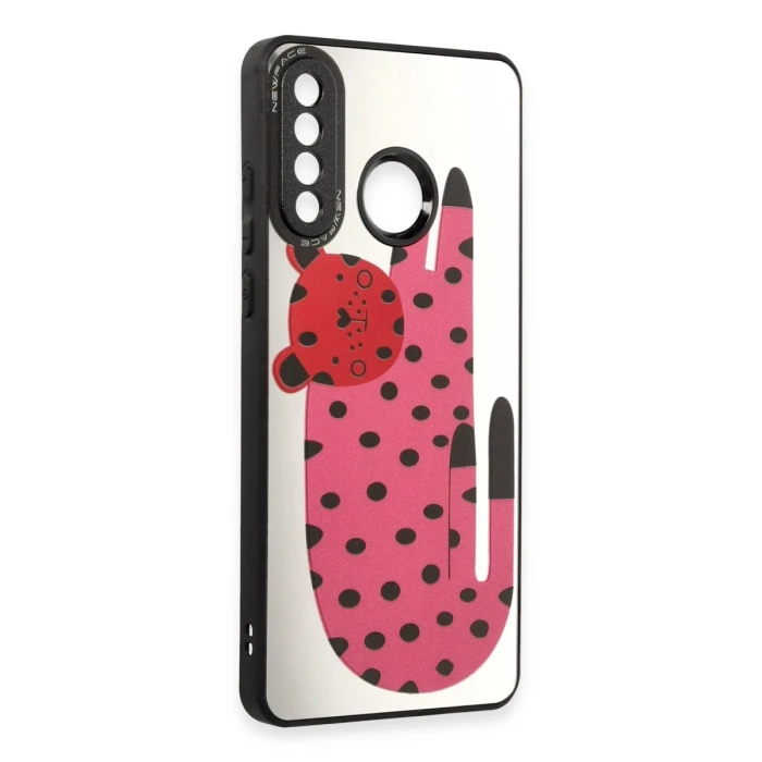 Newface Huawei P30 Lite Kılıf Mirror Desenli Kapak - Mirror - 12