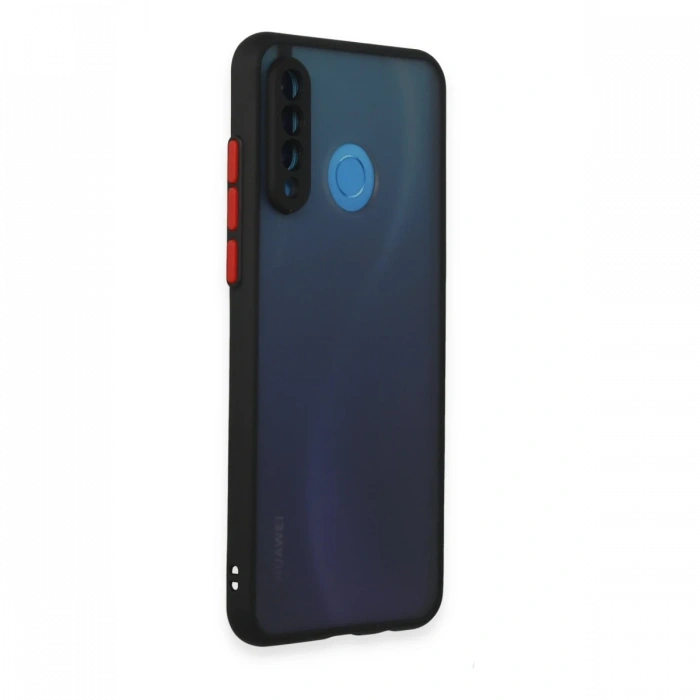 Newface Huawei P30 Lite Kılıf Montreal Silikon Kapak - Siyah
