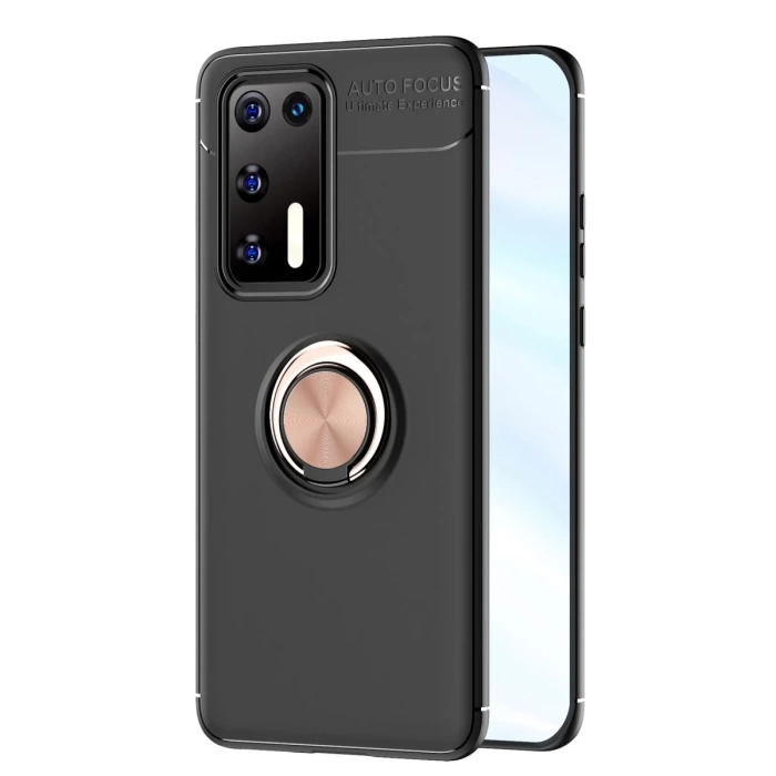 Newface Huawei P40 Kılıf Range Yüzüklü Silikon