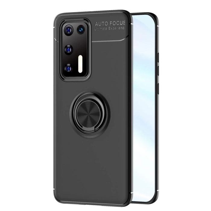 Newface Huawei P40 Kılıf Range Yüzüklü Silikon