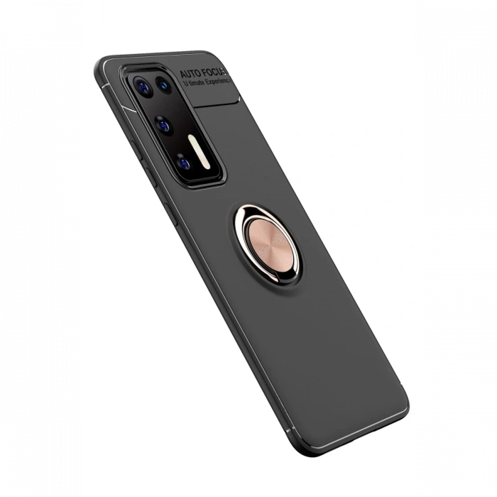 Newface Huawei P40 Kılıf Range Yüzüklü Silikon