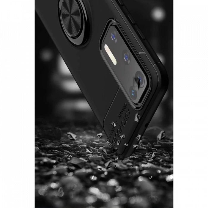 Newface Huawei P40 Kılıf Range Yüzüklü Silikon