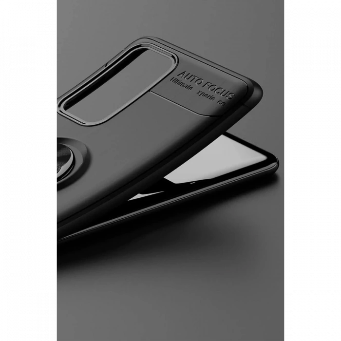 Newface Huawei P40 Kılıf Range Yüzüklü Silikon