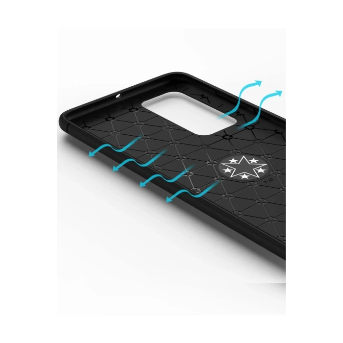 Newface Huawei P40 Kılıf Range Yüzüklü Silikon